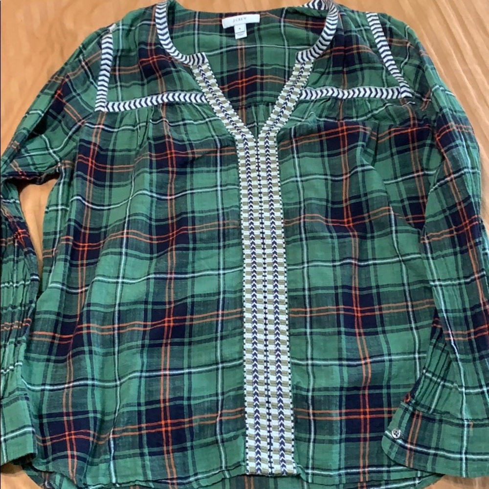 J.crew tunic shirt